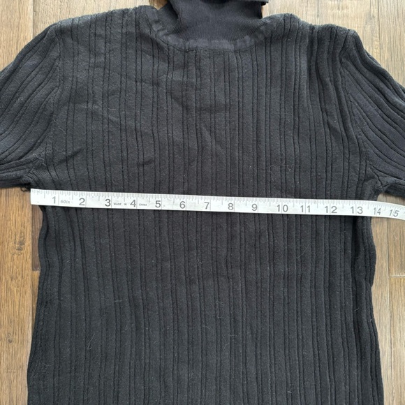 Tape Measure Turtle Neck Long Sleeve - Picture 9 of 11